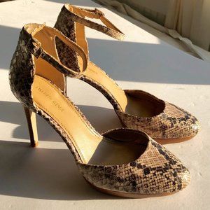 Saks 5th Avenue Brianna Ankle Strap Platform Heels